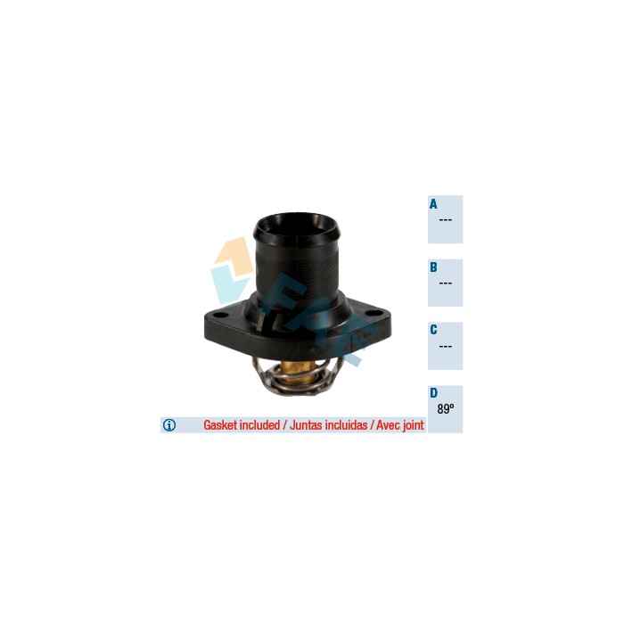 Thermostat d'Eau Pour Peugeot Fiat Citroën 1336.NS 9630066780 96.300.667
