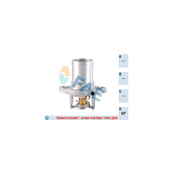 Thermostat d'Eau Pour Renault Clio I II Kangoo Twingo 7700868980