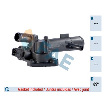 Boitier Thermostat d'Eau Pour Renault Dacia Nissan Suzuki 8200954285 11060-BN700