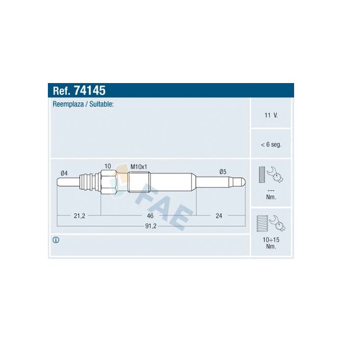 Bougie de Préchauffage Pour Renault Dacia VW Bora Audi 7700111323 8200490950