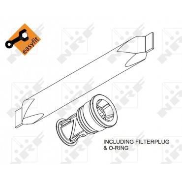 Filtre Déshydratant Clim Pour Renault Grand Scénic III Master 921921853R