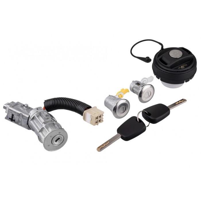 Contacteur d'Allumage + Serrures Portes Pour Peugeot 107 Toyota Aygo Citroën C1