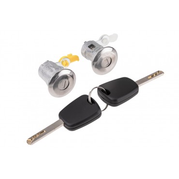 2 Serrures de Portes Pour Peugeot 107 Citroën C1