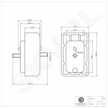 Support Moteur Pour Suzuki Jimny Véhicule Tout Terrain Fermé