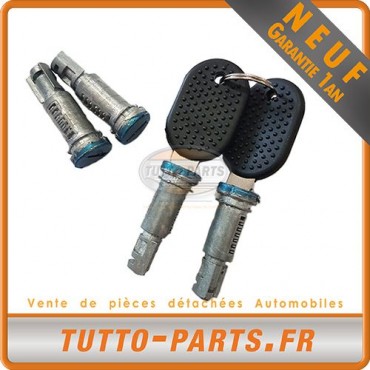 4 Barillets de Porte + 2 clés  pour IVECO Daily