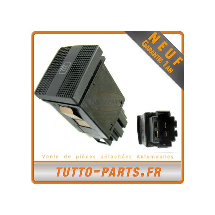 Bouton Dégivrage Vitres Arrières pour VW Golf III Vento