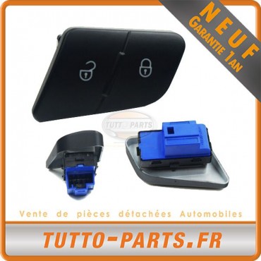 Bouton Interrupteur verrouillage portes pour VW PASSAT