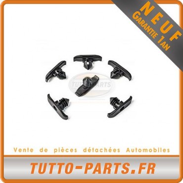 x10 agrafe Clips fixation joint capot pour Audi Seat Skoda VW