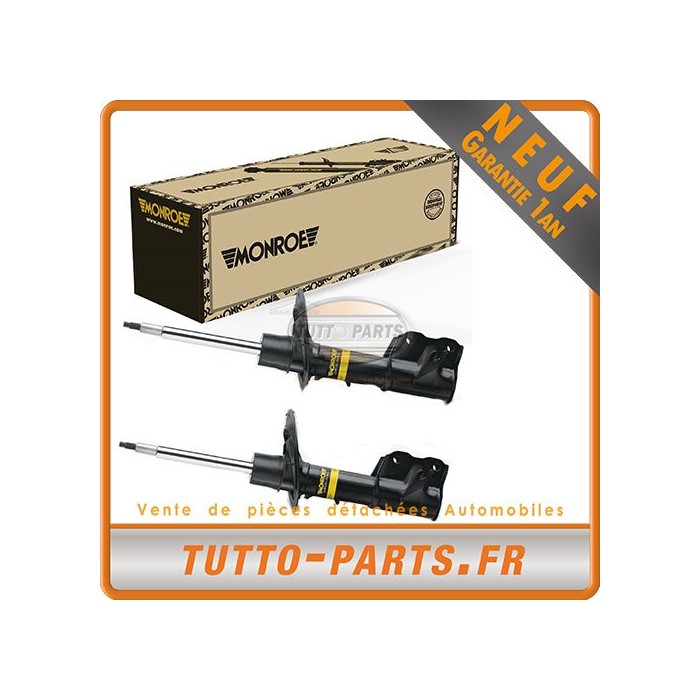 Amortisseur Avant Gauche + Avant Droit pour RENAULT Clio II Symbol Thalia Phase 2