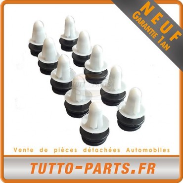 x10 agrafe Clips fixation panneau de porte pour Seat Ibiza VW Golf