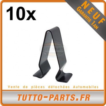 x10 agrafe Clips fixation panneau de porte pour Audi VW Siège Skoda