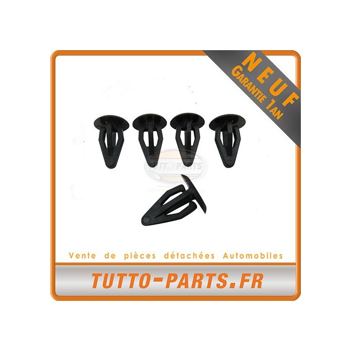 x5 agrafe Clips garniture panneau Hayon pour Seat Toledo VW Golf