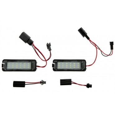 éclairage de Plaque Gauche+Droit Pour Ibiza Leon Crafter Phaeton Polo 1K8943021