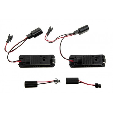 éclairage de Plaque Gauche+Droit Pour Ibiza Leon Crafter Phaeton Polo 1K8943021