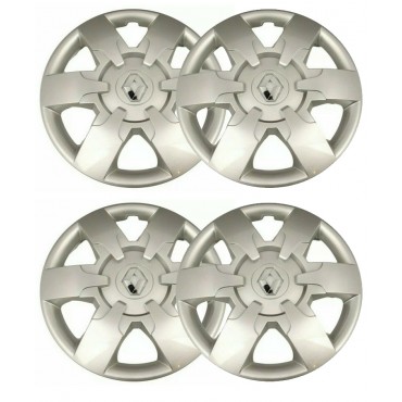 X4 Enjoliveur De Roue 16" Pour Renault Master 3 - À Partir De 2010 403150037R